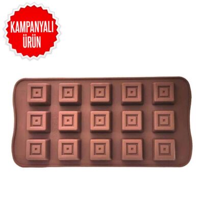 Silicone Chocolate Mould Square (Krs-20) - 1