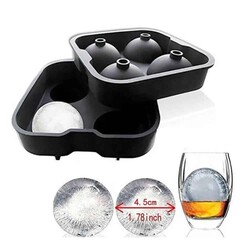 Silicone Ice Mold - 4 Balls (TBK-45) - 4