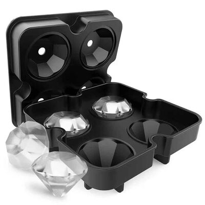 Silicone Ice Mold - 4 Diamonds (EBK-60) - 2
