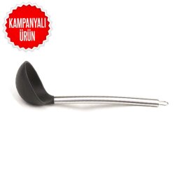 Silicone Ladle Black (Kep-1) - EPINOX PASTRY
