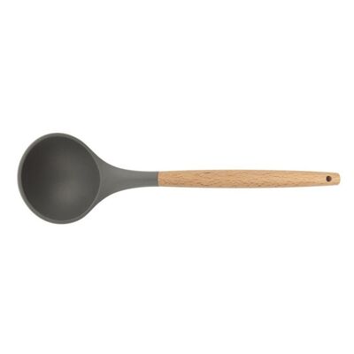 Silicone Ladle Wooden Handle (Ahk-11) - 1