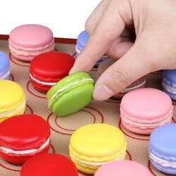 Silicone Macaron Mat 40*30 Cm (Smm-43) - Thumbnail