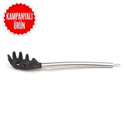 Silicone Spagetti Spoon Black (Sk-1) - Thumbnail
