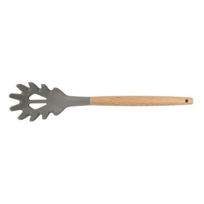 Silicone Spaghetti Fork Wooden Handle (Akk-14) - 1