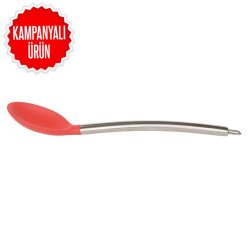 Silicone Spoon - Red (Ksk) - EPINOX PASTRY
