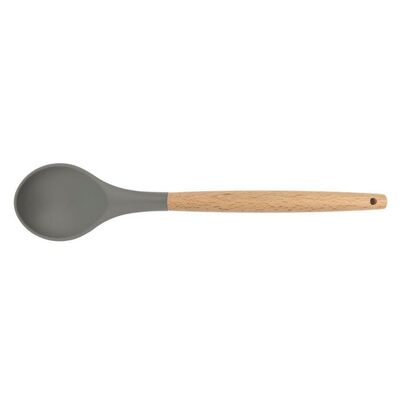 Silicone Spoon Wooden Handle (Ask-10)