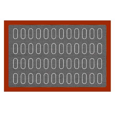 Silikon Delikli Mat Büyük ve Küçük Ekler 40x60 cm (EKM-46) - 1