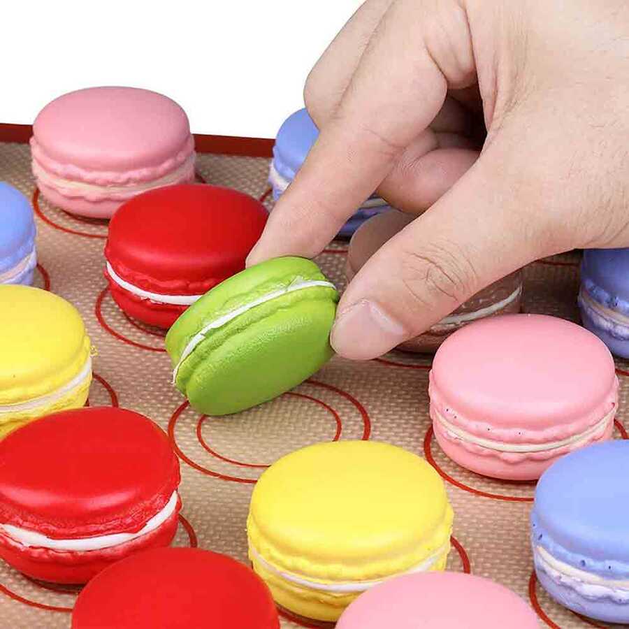 Silikon Makaron Mat 40X30 Cm - Epinox.com.tr