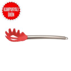 Silikon Spagetti Kaşığı Kırmızı (SK-1K) - EPINOX PASTRY