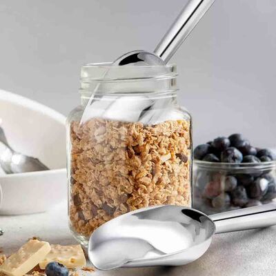 Ss Ice Scoop No:3 (Cek-27) - 2