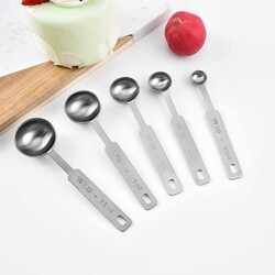 Ss Measuring Spoons - 5 Sizes (Ko-5) - Thumbnail