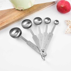 Ss Measuring Spoons - 5 Sizes (Ko-5) - Thumbnail