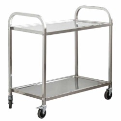 Stainless Steel Service Cart 2 Storey - EPINOX