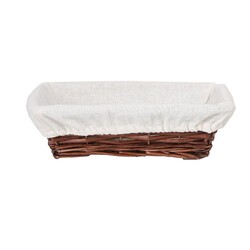 EPİNOX MARKA - Willow Basket Rectangular 24 Cm (Esd-24)