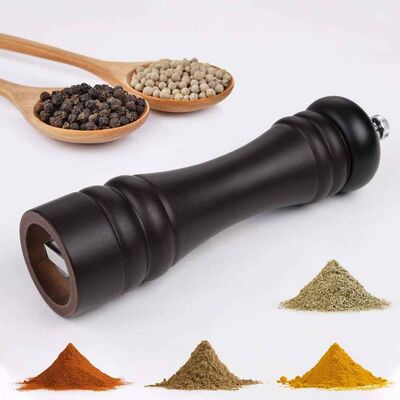 Wooden Salt/Pepper Grinder Ceramic Mechanism 14 Cm (Dcb-135)