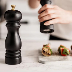 Wooden Salt/Pepper Grinder Ceramic Mechanism 21 Cm (Dcb-21) - 4