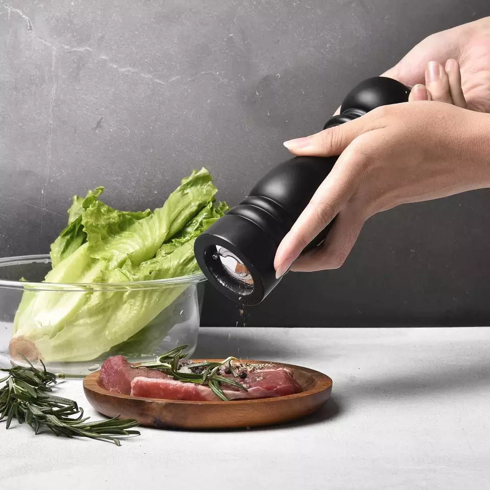 Wooden Salt/Pepper Grinder Ceramic Mechanism 41 Cm (Dcb-41) - 6