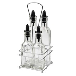 Yasemin Oil Bottle Set 4 Pcs 200 + 300 Ml (Yys-04) - EPINOX